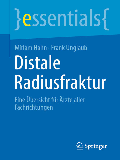 Title details for Distale Radiusfraktur by Miriam Hahn - Available